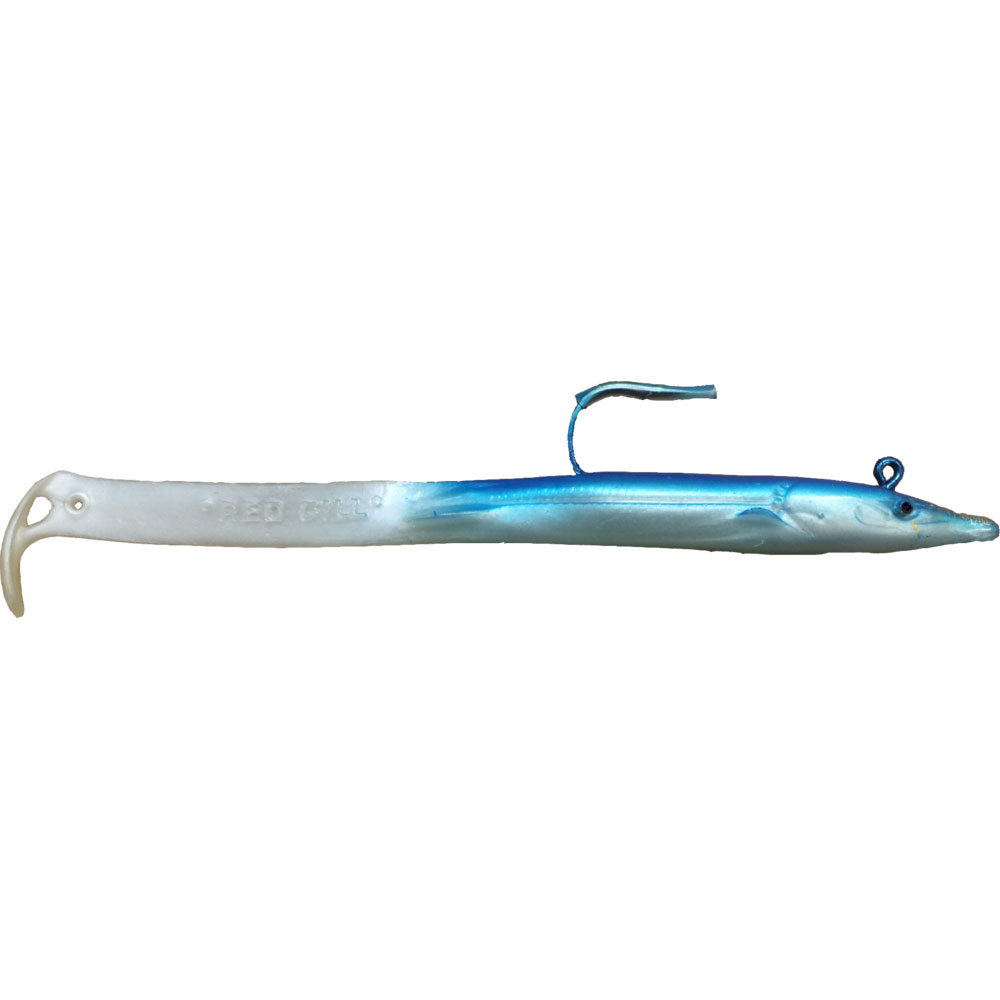 Evolution Sand Eel Lures - Red Gill